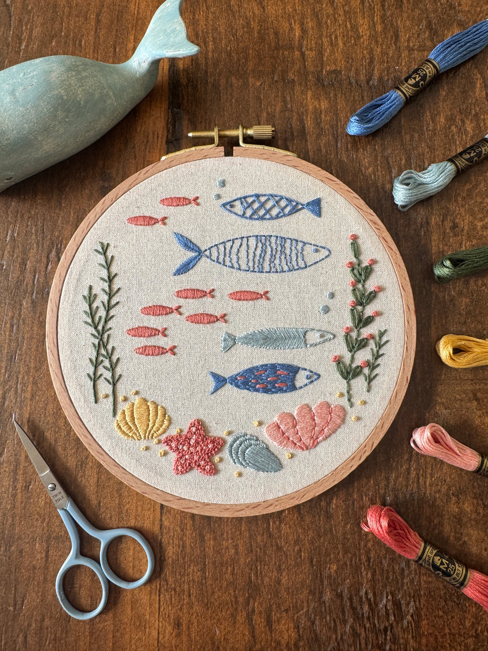 Kit de broderie - Sous la mer